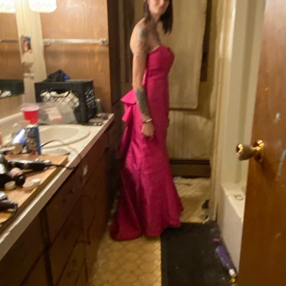 Blush prom dress plain - Picture 3 of 8